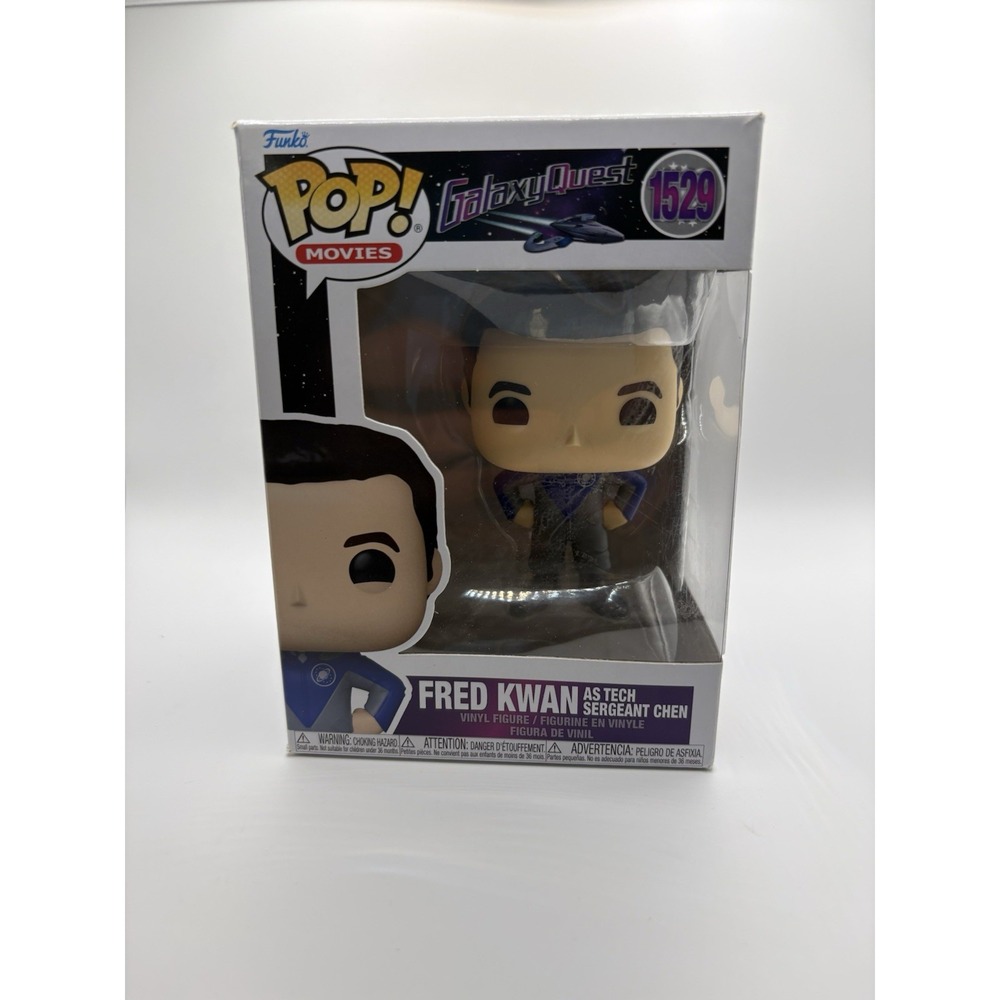 Funko Pop Movies Galaxy Quest #1529 Fred Kwan Tech Sergeant Chen Vaulted MIB